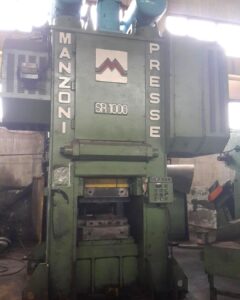 Pressa per stampaggio a caldo Manzoni - 1000 ton