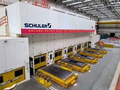 Linea di stampaggio Schuler G1 5P/7300 - 7300 ton (Foto 5)