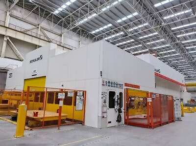 Linea di stampaggio Schuler G1 5P/7300 - 7300 ton (Foto 6)