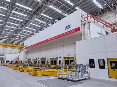 Linea di stampaggio Schuler G1 5P/7300 - 7300 ton (Foto 4)