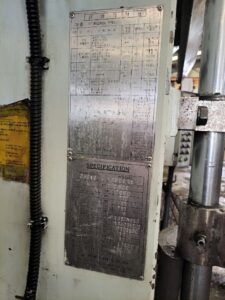 Pressa per stampaggio a caldo Jaewoo JFP-2000 - 2000 ton (ID:76358) - Dabrox.com