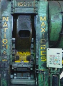 Pressa per stampaggio a caldo National Maxipres 1600 - 1600 ton (ID:75405) - Dabrox.com