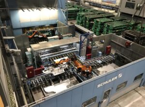 Linea di stampaggio Schuler G1 5P/8800 - 8800 ton (ID:76366) - Dabrox.com