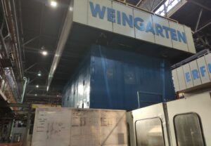 Pressa per stampaggio Muller Weingarten S 1000.07.60 - 1000 ton (ID:75818) - Dabrox.com