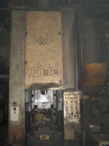 Pressa per stampaggio a caldo TMP Voronezh  - 1000 ton
