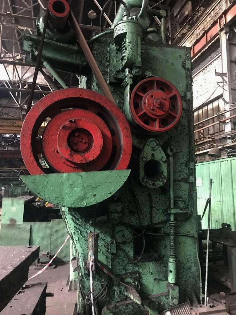 Pressa per stampaggio a caldo TMP Voronezh K863 - 1000 ton (ID:75373) - Dabrox.com