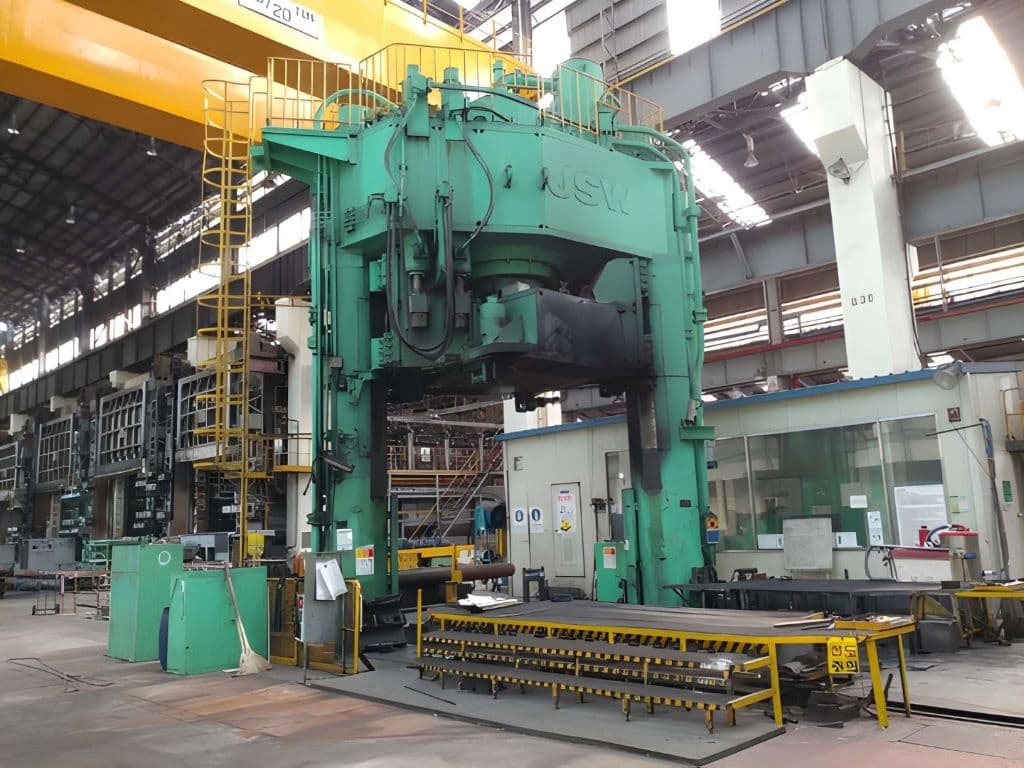 Pressa per fucinatura libera JSW 2500 MT - 2500 ton
