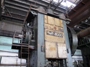 Pressa per stampaggio a caldo TMP Voronezh - 4000 ton