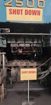 Pressa per stampaggio a caldo TMP Voronezh KA8044 - 2500 ton (Foto 8)