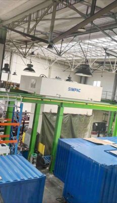 Pressa per stampaggio Simpac PH-1000 - 1000 ton (Foto 1)