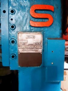 Pressa per stampaggio a caldo National Maxipres 500 E8 - 500 ton (ID:76274) - Dabrox.com
