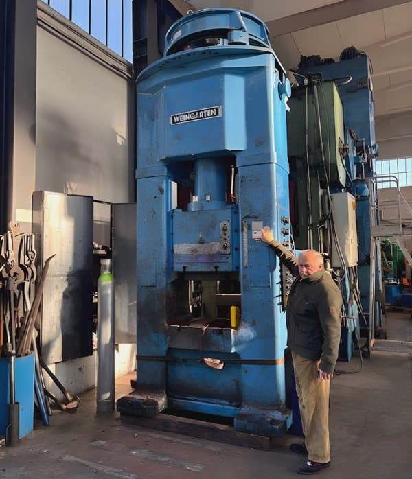 Pressa a vite Weingarten PS 125 - 800 ton