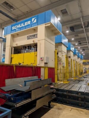 Stamping press line Fritz Muller 6P/5200 - 5200 ton (Foto 9)