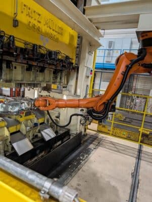 Stamping press line Fritz Muller 6P/5200 - 5200 ton (Foto 20)