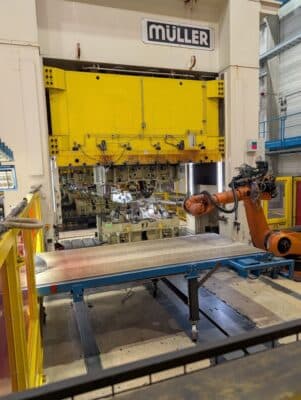 Stamping press line Fritz Muller 6P/5200 - 5200 ton (Foto 14)