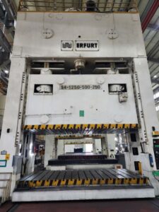 Pressa per stampaggio Erfurt PKZV I 1250 FS - 1250 ton (ID:76296) - Dabrox.com