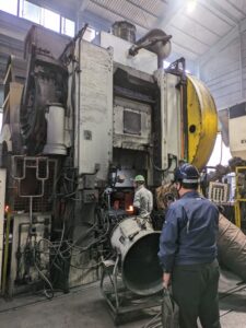 Pressa per stampaggio a caldo Erie - 4000 ton