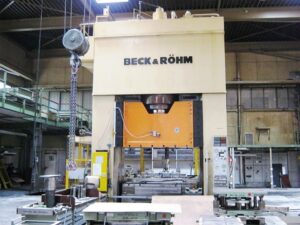 Pressa idraulica Beck und Rohm - 1000 ton