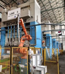 Linea di stampaggio Schuler - 3800 ton